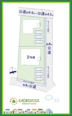 日立市東大沼町12期　新築戸建　2号棟の外観|スタイリッシュな外観です(^^)/
