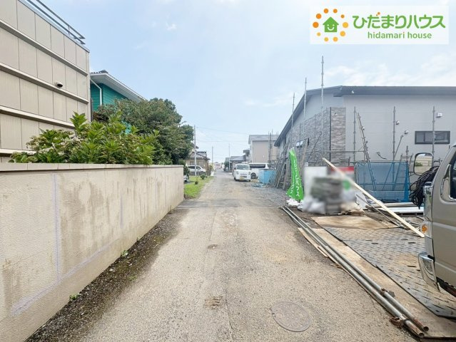 日立市東大沼町12期　新築戸建　2号棟の区画図|南道路で日当たり良好！！お洗濯物もすぐ乾いちゃいますね(*^-^*)
