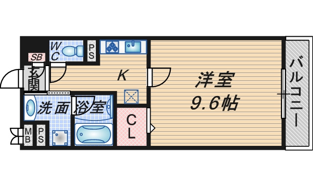 Grandir 服部の間取り
