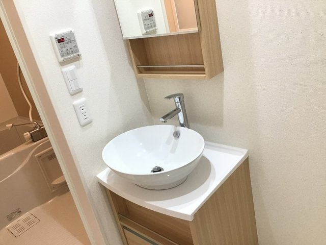 フジパレス田辺駅北の独立洗面台|フジパレス田辺駅北　独立洗面台