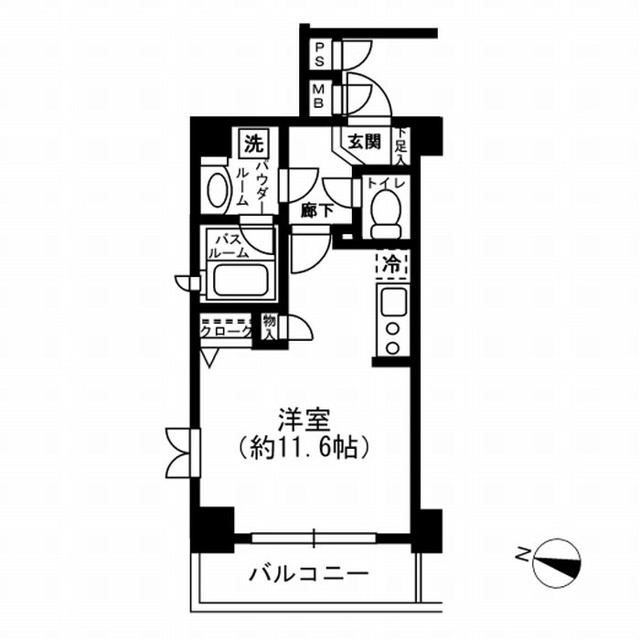 新品家具付きマンション岩本町1A(KaGood東京)
