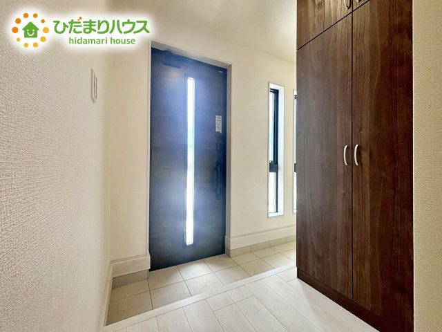 【玄関】 | ひたちなか市馬渡17期　新築戸建 | スニーカーマニアも納得の天井まであるシューズボックス!(^^)!