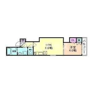 エルグランド湊川公園の間取り