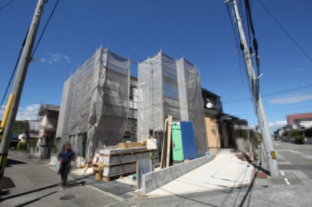 介良　中野団地　新築戸建の外観|土地面積　100.01㎡　（約30.25坪）