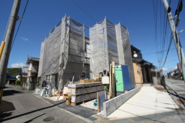 介良　中野団地　新築戸建の外観|土地面積　100.01㎡　（約30.25坪）