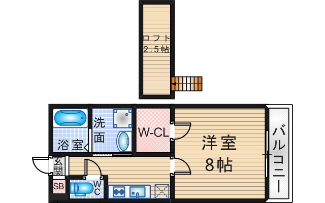 ラ・アンブルの間取り