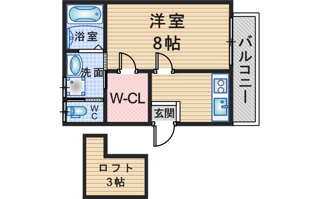ラ・アンブルの間取り
