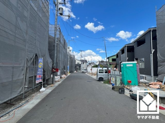 京田辺市薪　第9の前面道路含む現地写真|9月5日　現地写真更新