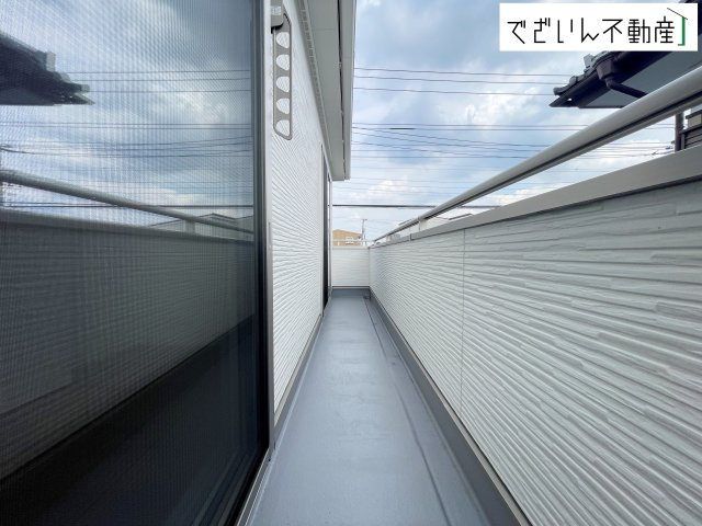 【バルコニー】 | 深谷市緑ケ丘　新築住宅 | 現地(2026年6月撮影)