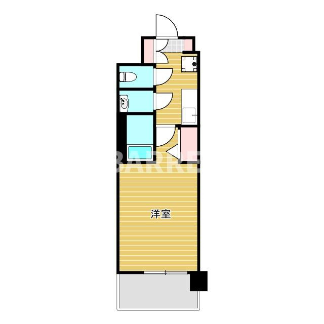 レジュールアッシュJUSOの間取り