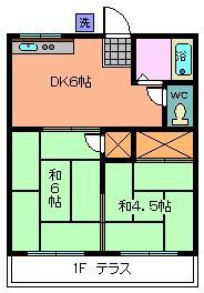 ハウス金子の間取り