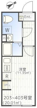 【間取り】 | ＴＨＥ　ＰＡＲＫ　ＥＸＩＡ　大崎