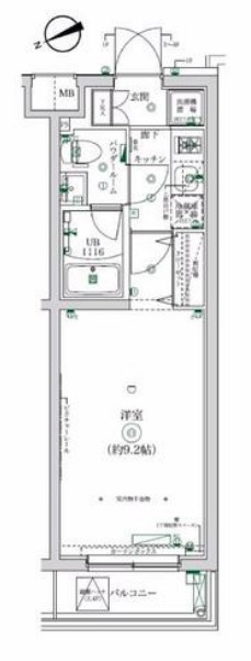 ガレリアレジデンス大泉学園の間取り
