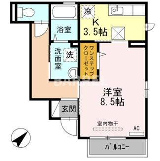 ブランカーサの間取り
