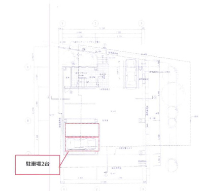 【区画図】 | 西日本新聞日田ビル | 1階駐車場