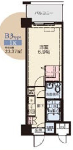 【間取り】 | CLUB　ORIENT　BLD　No81　AMARIGE
