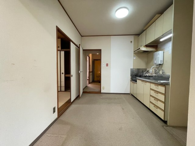 ハイツ東朝霧のキッチン