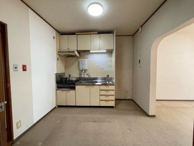 ハイツ東朝霧のキッチン