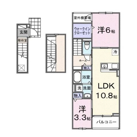 アルソーレの間取り
