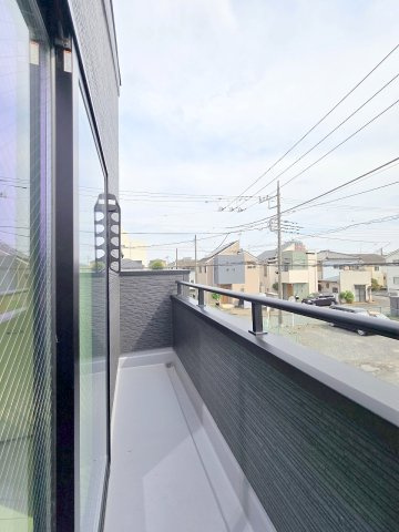 瑞穂町むさし野2丁目　新築戸建全3棟のバルコニー