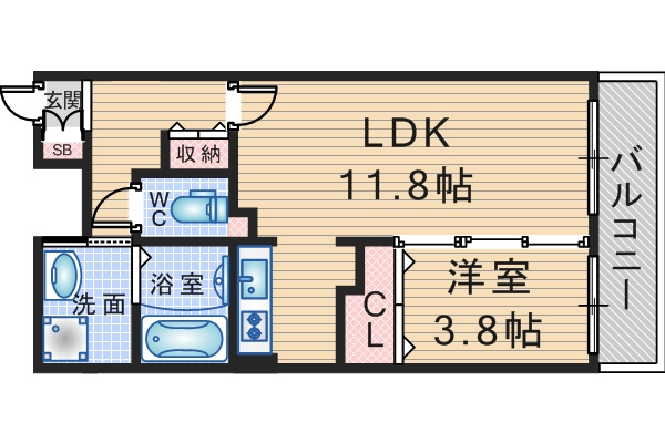MAISON NOBLEの間取り