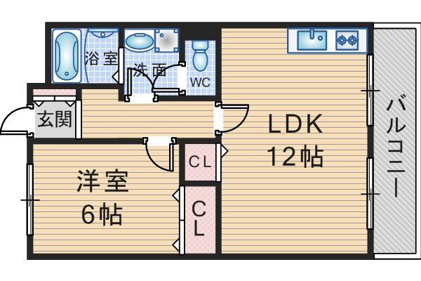 メゾントキワの間取り
