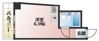 【間取り】 | 相川有明ハイツ