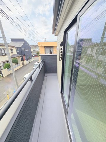 瑞穂町むさし野2丁目　新築戸建　全3棟のバルコニー