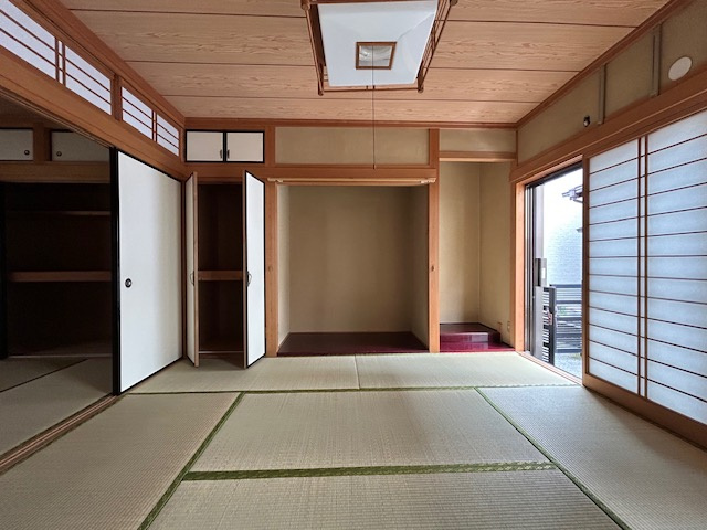 石立町貸家の和室|フローリングだけでなく、和室もあります