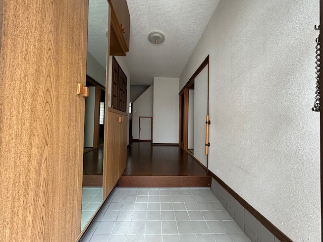 石立町貸家の玄関|毎日通る玄関はこちらです