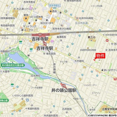 【地図】 | カルム吉祥寺