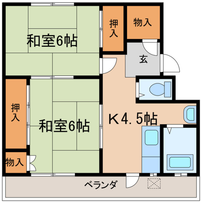 コンラッド倉敷の間取り