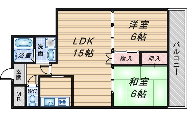 メゾン稲津の間取り