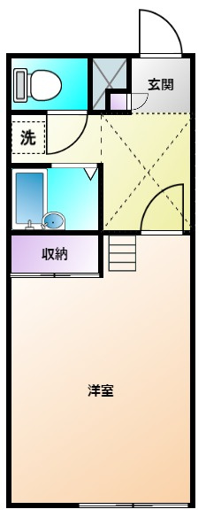 メインシティガーデンエリアの間取り