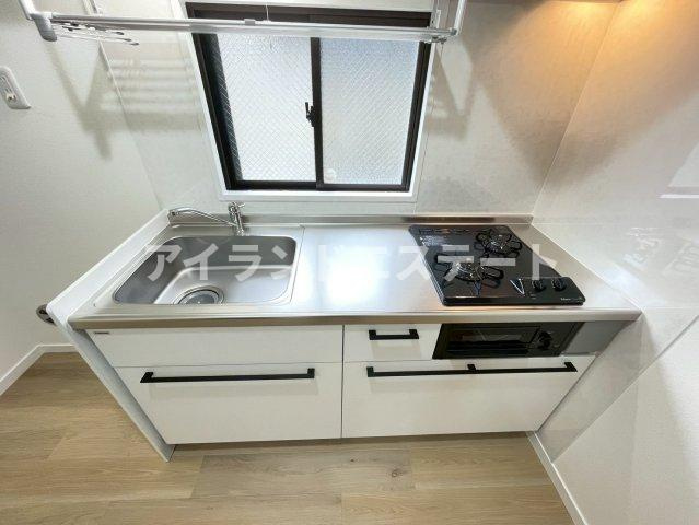 グリーンヒルズ　陽当たり良好　バストイレ別　宅配BOXのキッチン