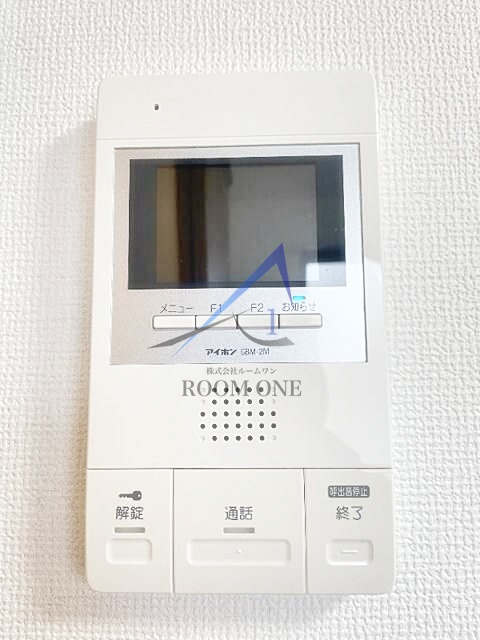 カロンのセキュリティ|モニター付きインターホンです。