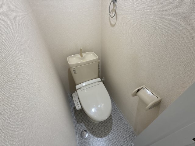 姫路市安田３丁目の賃貸マンションのトイレ