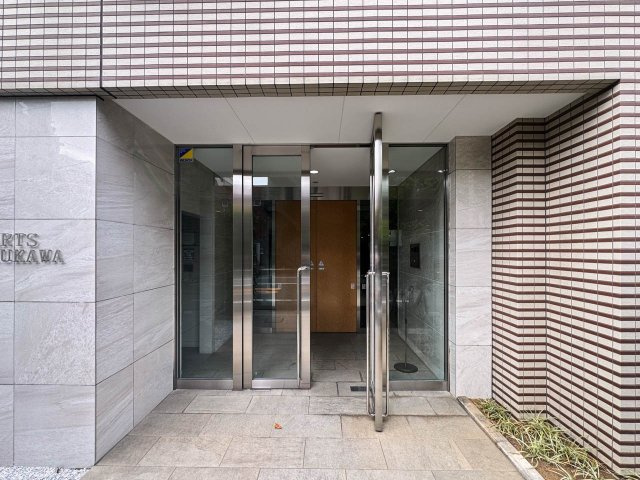 アーツ菊川のエントランス