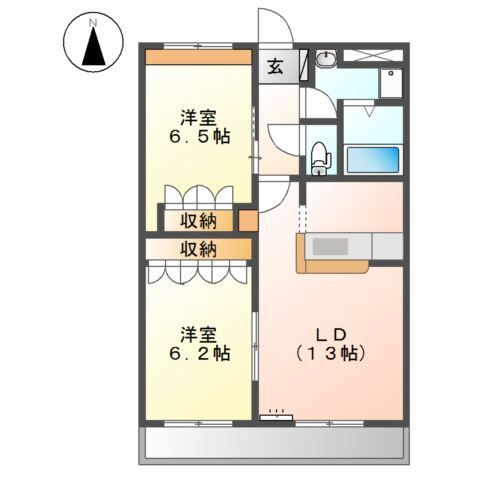【間取り】 | シャルマン