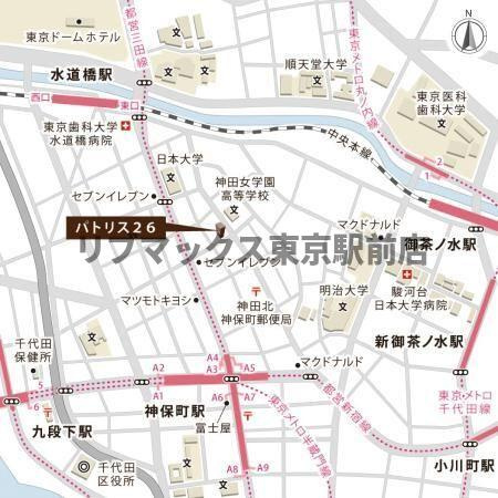 【地図】パトリス２６ 