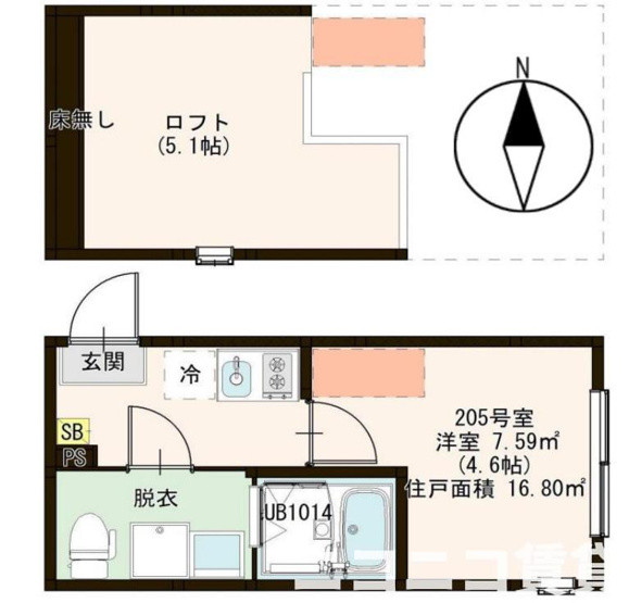 【間取り】 | ハーモニーテラス金町Ⅴ