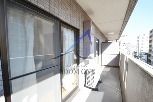 アクロス立川Ⅰ のバルコニー|バルコニーです。