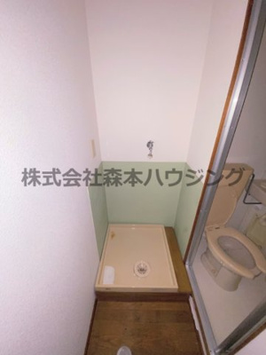 【設備】 | 　グリーンプラザ | 室内洗濯機置き場です