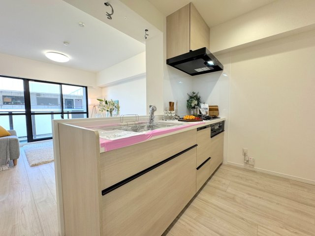 ベルドゥムール草加中央東のキッチン|キッチン新規交換　