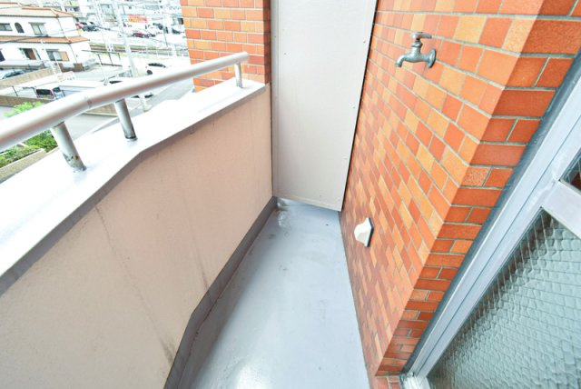 筑紫野市大字筑紫の賃貸マンションのバルコニー