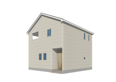 【外観パース】 | 香取市野田第１０-１期４号棟 | 即日のご見学も可能です。お気軽に0476-37-3888までお問合せ下さい。