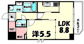 【間取り】 | S-RESIDENCE神戸磯上通