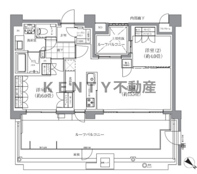 【間取り】 | イニシアイオ武蔵小山