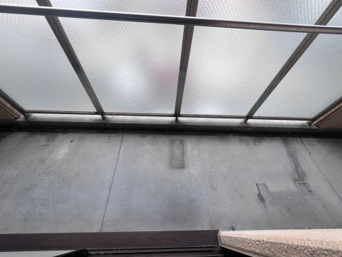 ユートピア魚住のバルコニー