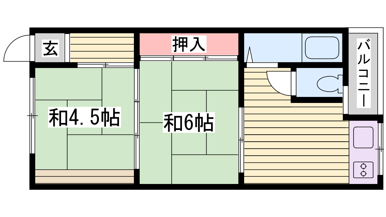 矢野文化の間取り